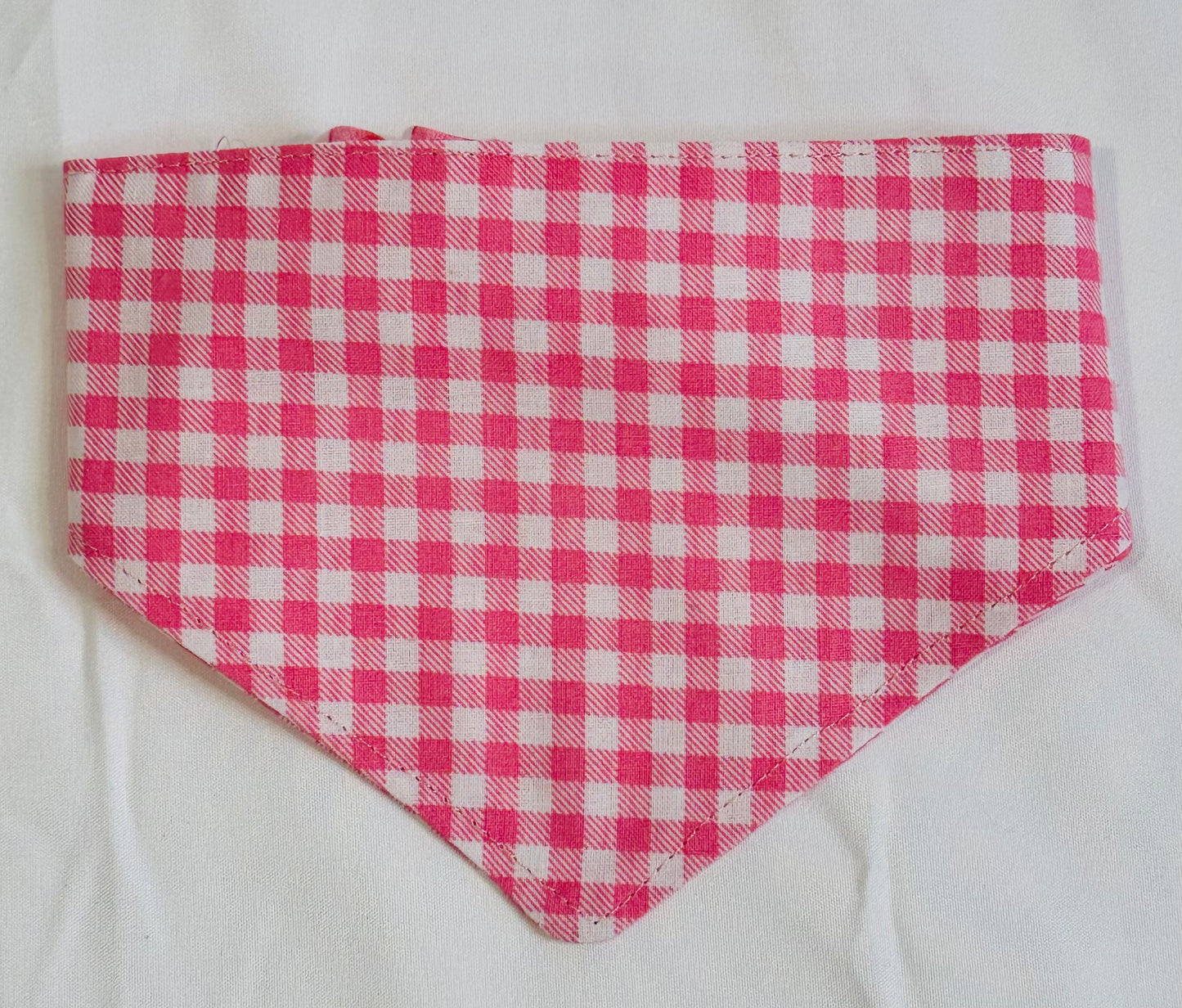 Dog Pink Heart Bandanas