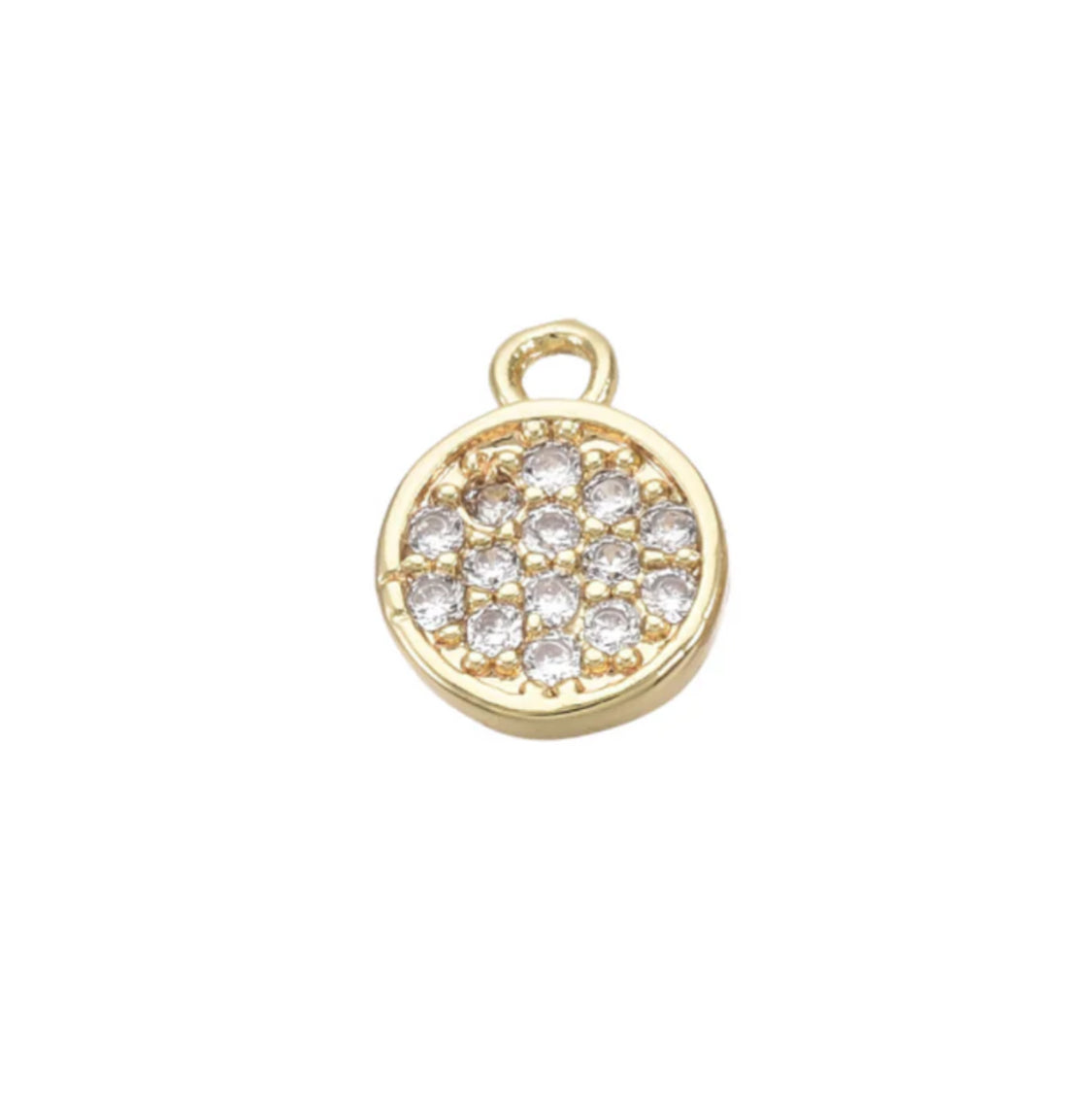 Crystal Disc Charm