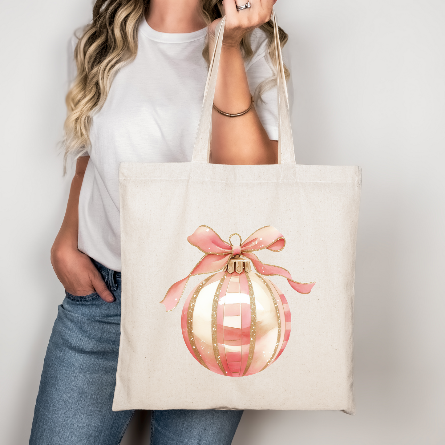 Christmas Coquette Totes