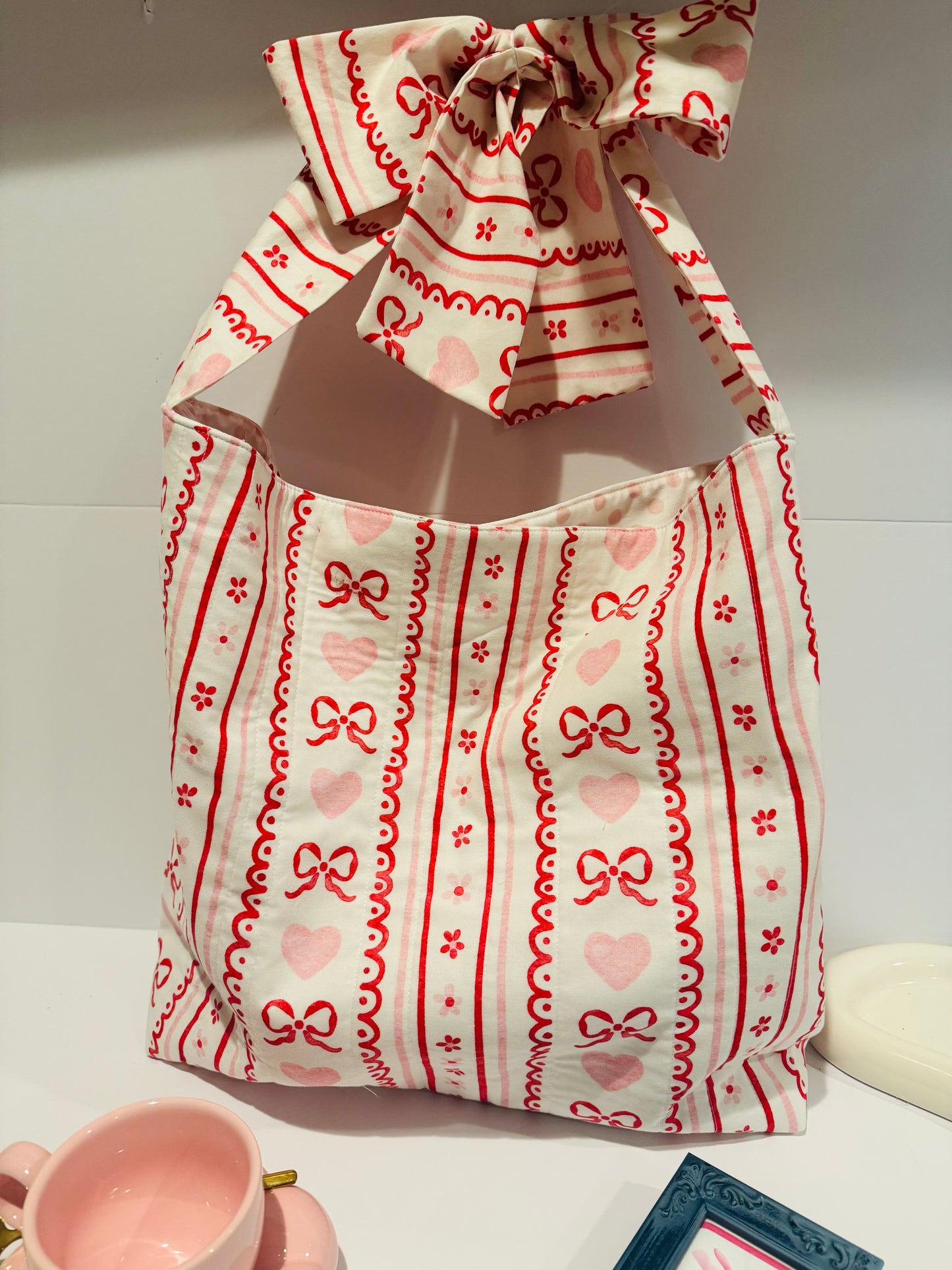 Bow and Heart Bag